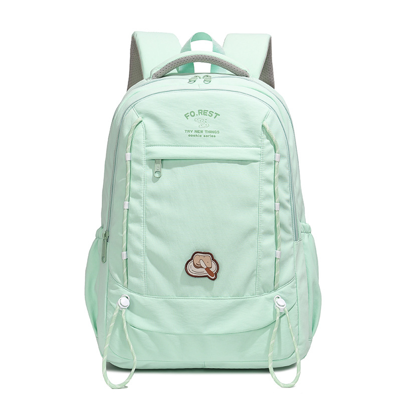 Ruksak u korejskom stilu, lagan i vodootporan, 20–35L, najlon, kompatibilan s 8-inčnim prijenosnikom, zakrivljene naramenice