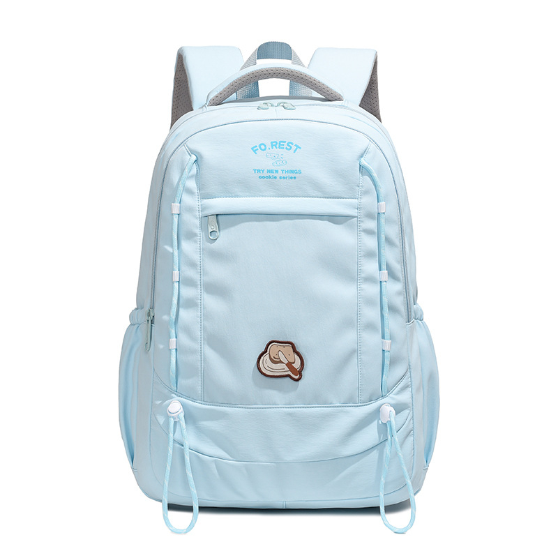 Ruksak u korejskom stilu, lagan i vodootporan, 20–35L, najlon, kompatibilan s 8-inčnim prijenosnikom, zakrivljene naramenice