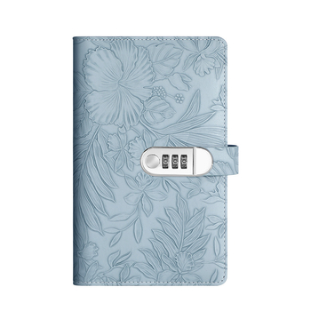 Ādas depozītu turētājs ar paroles aizslēgumu, reljefas sērija