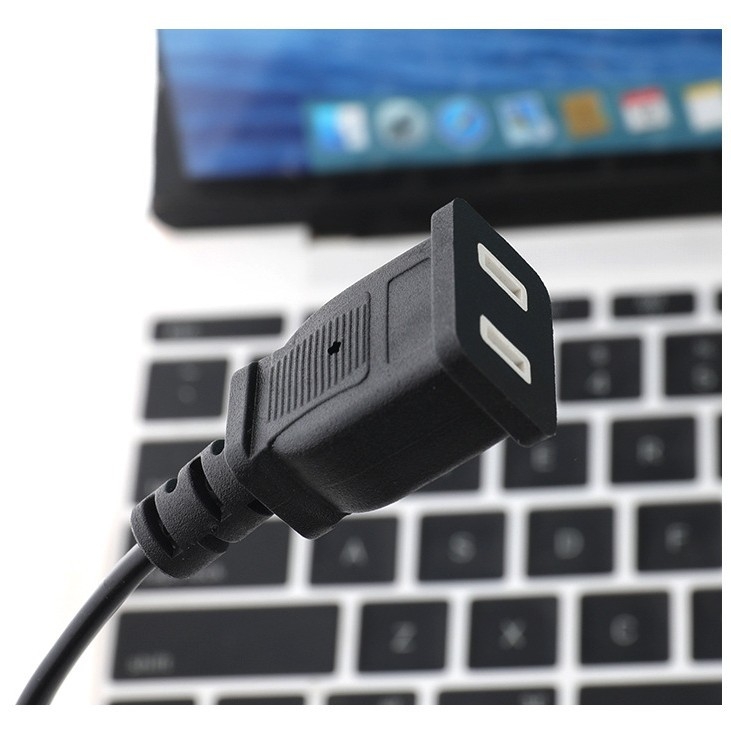 Kétcsatlakozós tápegység hosszabbító megfigyelő berendezésekhez és kis háztartási készülékekhez, 1,5 m/3 m/5 m, mintaminta alapján testre szabható