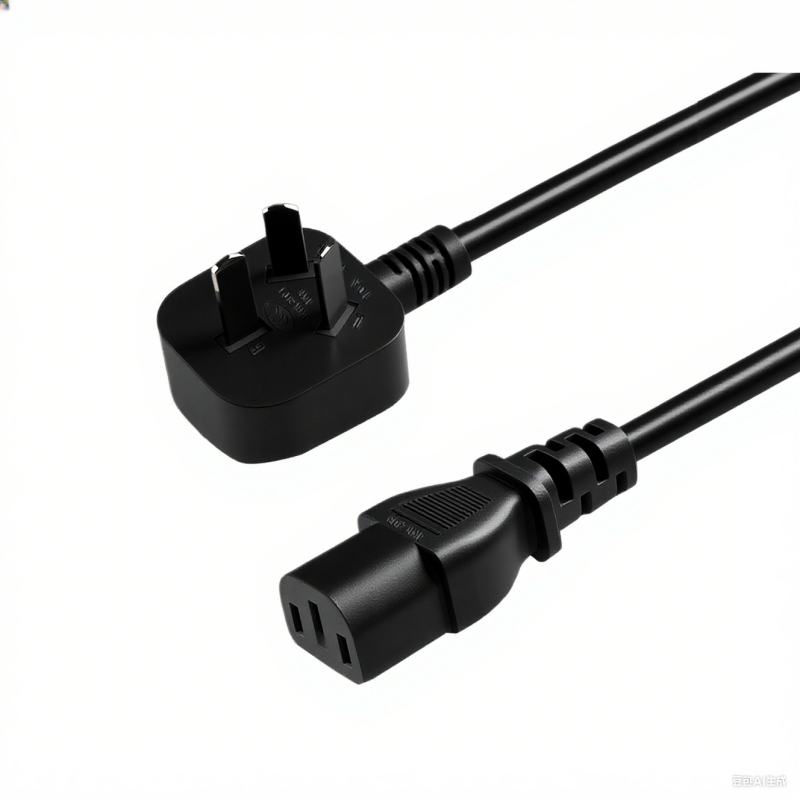 Számítógép-tápkábel, háromvezetékes, háromtűs dugó, Jin Kairui, 3×0.75/3×1.00/3×1.5, 1–5 m