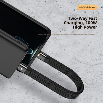 Thunderbolt 4 dátový kábel s flexibilným FPC, 8K UHD projekcia, PD 100W rýchle nabíjanie, 40Gbps prenos