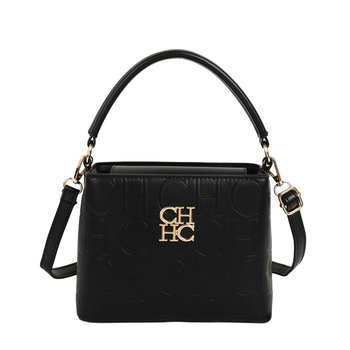 CHHC ženska bucket torbica, 2025, PU koža, velika kapacitet bucket oblika s kapom, zatvaranje na zip, unutarnja podstava od sintetičke kože, unutarnji laminirani džep s zipom