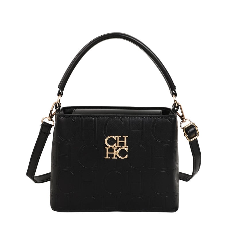 CHHC ženska bucket torbica, 2025, PU koža, velika kapacitet bucket oblika s kapom, zatvaranje na zip, unutarnja podstava od sintetičke kože, unutarnji laminirani džep s zipom