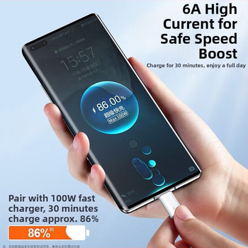 Cablu Type-C la Type-C PD încărcare rapidă, 240W, material TPE