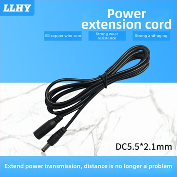 DC barošanas pagarinājuma kabelis videonovērošanai – 12V, tīra vara sirds, 3C sertifikāts, barošanas kabelis kamerām un maršrutētājiem