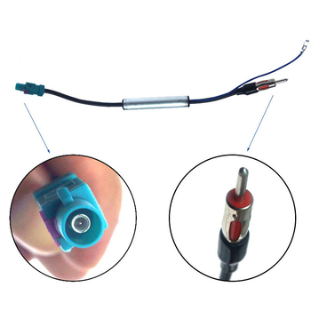 YESEME automa FM antenas signāla pastiprinātājs ar vara vadu un barošanas vadu