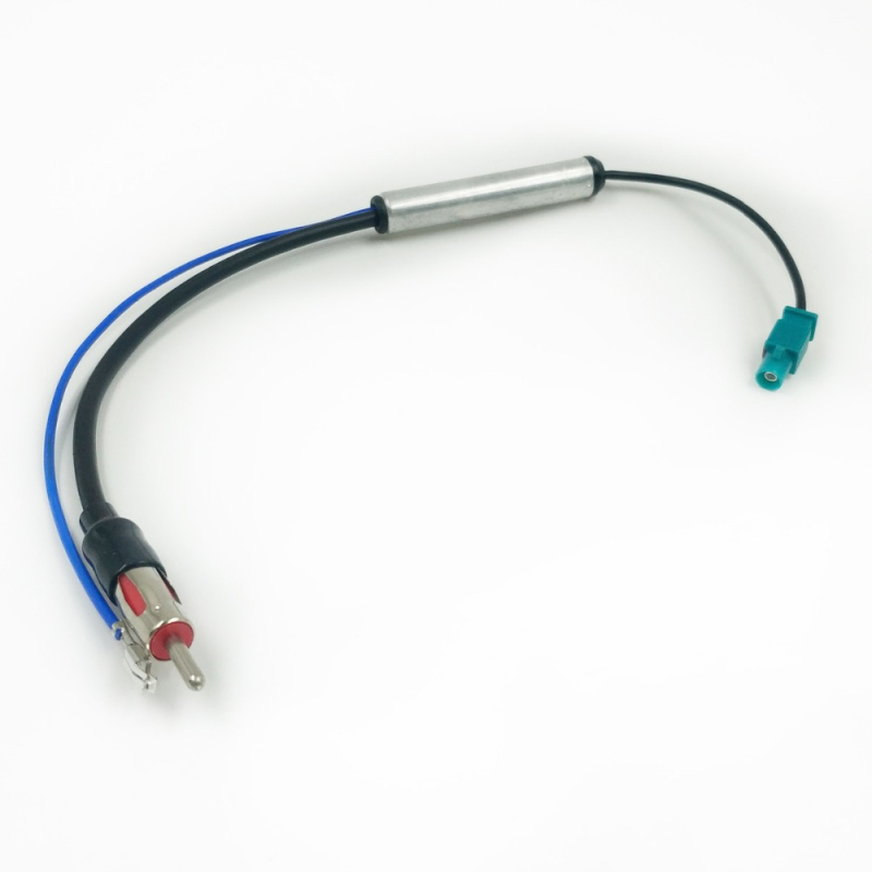 YESEME automa FM antenas signāla pastiprinātājs ar vara vadu un barošanas vadu