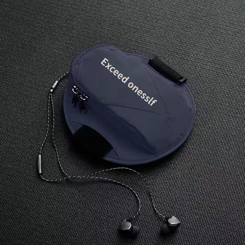 Van Lein Geantă de braț pentru telefon la alergare – armband impermeabil pentru sport în aer liber, unisex, poliester, culoare solidă, căptușeală poliester, reduce sarcina