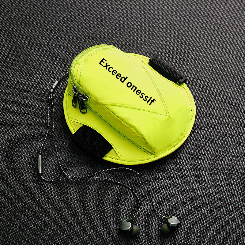 Van Lein Geantă de braț pentru telefon la alergare – armband impermeabil pentru sport în aer liber, unisex, poliester, culoare solidă, căptușeală poliester, reduce sarcina