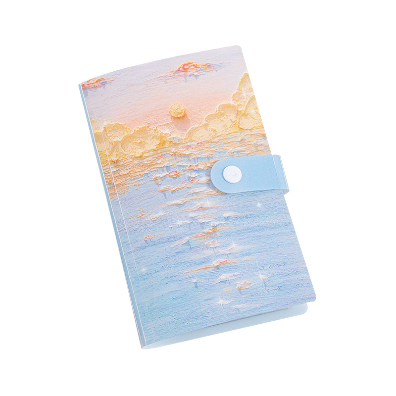 Habiter Monet iedvesota naudas uzkrāšanas grāmata ar caurspīdīgu plastmasas RMB kolekcijas mapīti banknotes uzglabāšanai