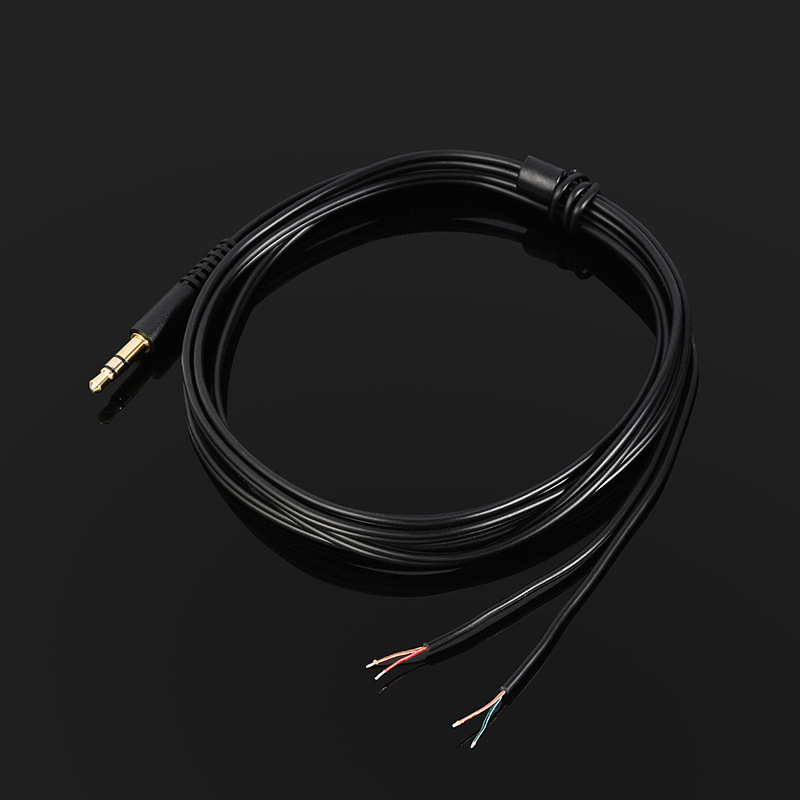 Cablu de reparare pentru căști 1836, LC-OFC dual-paralel, nucleu din cupru pur, cupru fără oxigen (semifabricat)