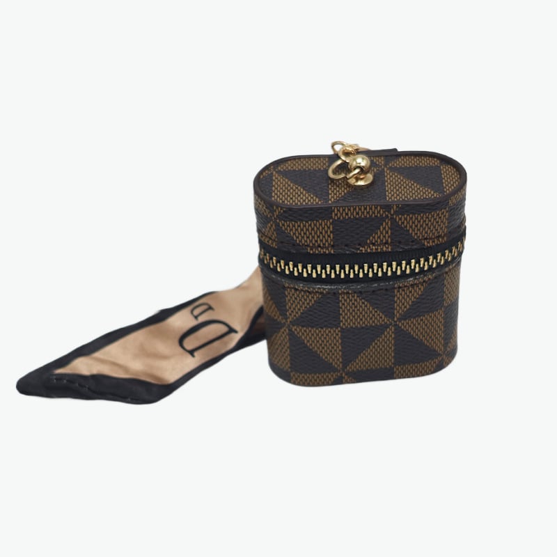 Torba za ključeve od PU, geometrijski uzorak, unisex, mogućnost proširenja