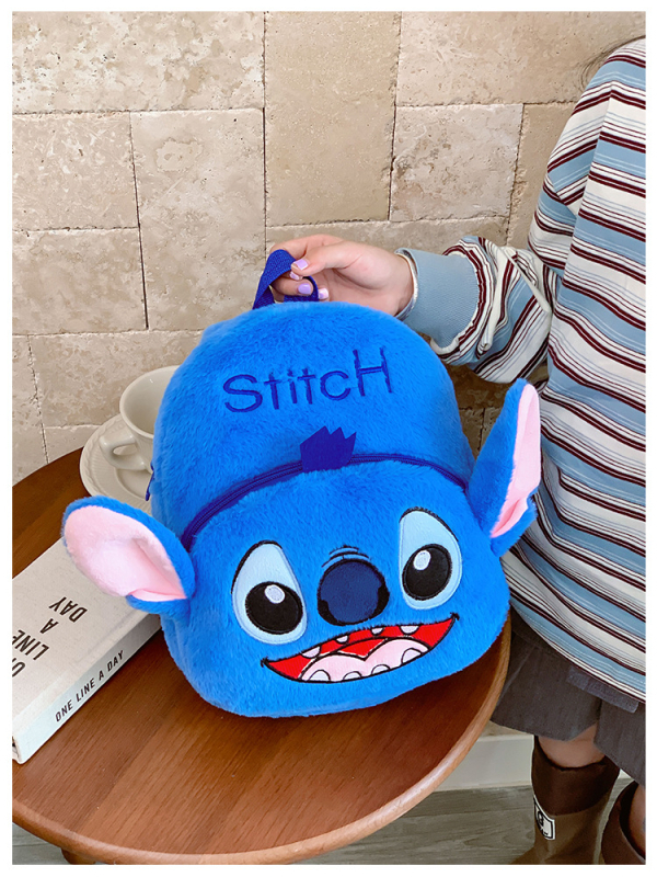 Λούτρινο σακίδιο με ζωικό σχέδιο, καμπύλοι ιμάνες ώμου, επένδυση από νάιλον, λειτουργία μείωσης βάρους