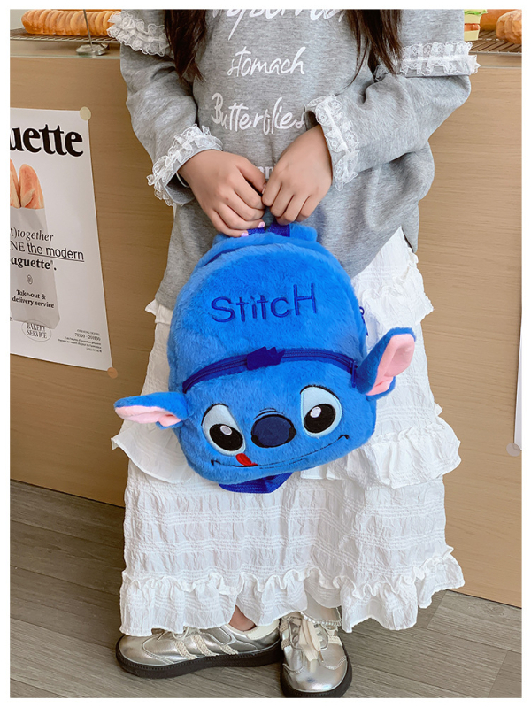 Λούτρινο σακίδιο με ζωικό σχέδιο, καμπύλοι ιμάνες ώμου, επένδυση από νάιλον, λειτουργία μείωσης βάρους