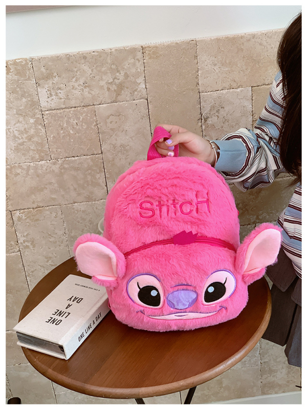 Λούτρινο σακίδιο με ζωικό σχέδιο, καμπύλοι ιμάνες ώμου, επένδυση από νάιλον, λειτουργία μείωσης βάρους