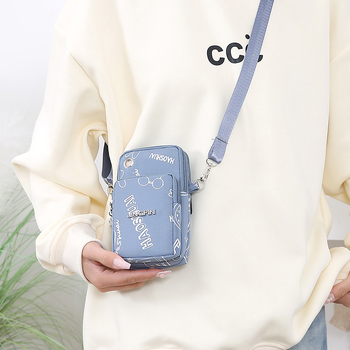 Geantă de braț pentru sporturi în aer liber, material Oxford, căptușeală poliester, unisex, primăvara 2024