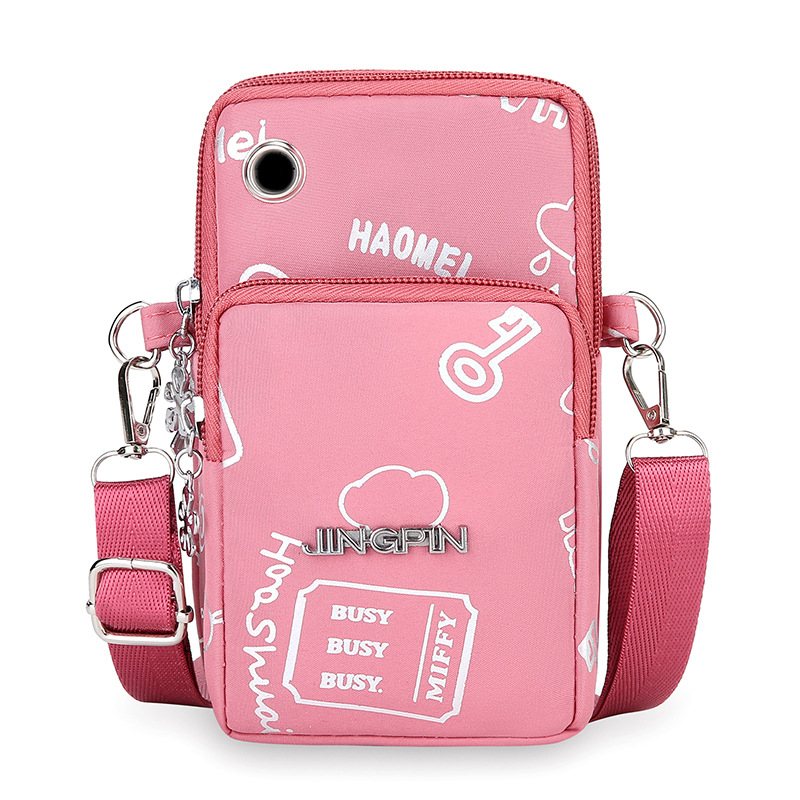 Geantă de braț pentru sporturi în aer liber, material Oxford, căptușeală poliester, unisex, primăvara 2024