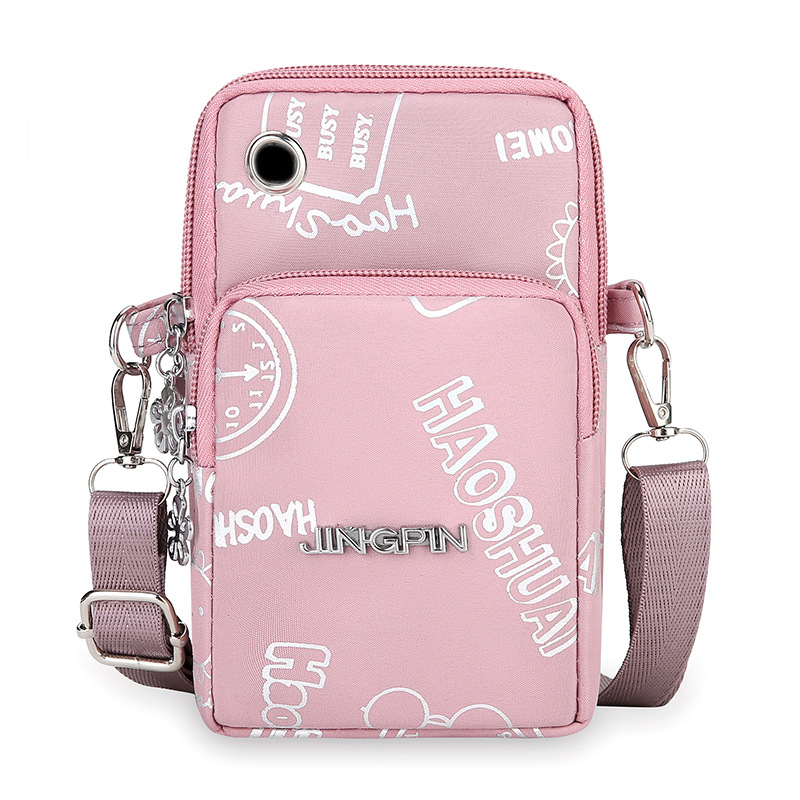 Geantă de braț pentru sporturi în aer liber, material Oxford, căptușeală poliester, unisex, primăvara 2024