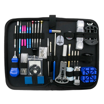 Σετ εργαλείων επισκευής ρολογιών – 33 τεμάχια από χάλυβα άνθρακα, για οικιακή χρήση, βάρος 0,82