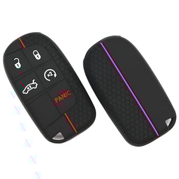 Kapu silikonó kalýmma kleidiou gia Jeep — anthektikó sti fthorá kai ptóseis, minimalistikós stil