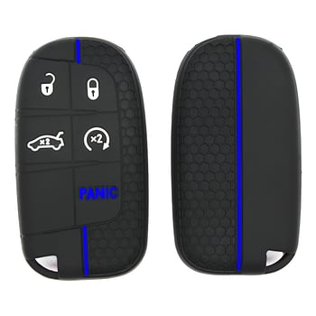 Kapu silikonó kalýmma kleidiou gia Jeep — anthektikó sti fthorá kai ptóseis, minimalistikós stil