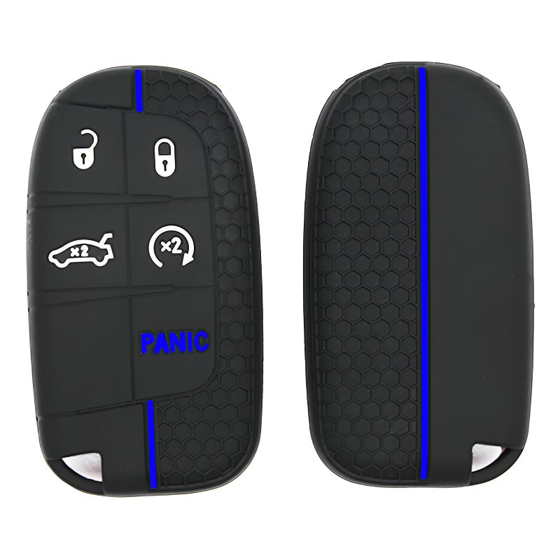 Kapu silikonó kalýmma kleidiou gia Jeep — anthektikó sti fthorá kai ptóseis, minimalistikós stil