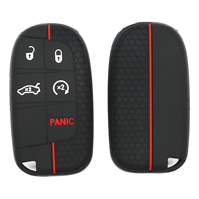 Kapu silikonó kalýmma kleidiou gia Jeep — anthektikó sti fthorá kai ptóseis, minimalistikós stil