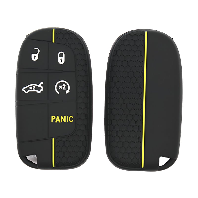 Kapu silikonó kalýmma kleidiou gia Jeep — anthektikó sti fthorá kai ptóseis, minimalistikós stil