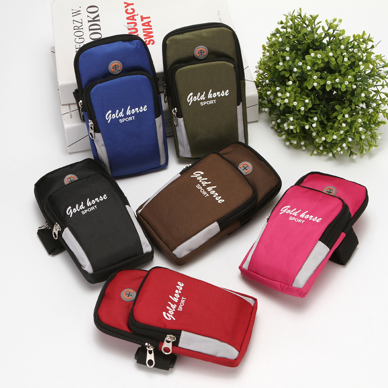 Geantă de telefon pentru braț, curea diagonală, material Oxford, brand YITONG, cu logo tipărit, destinată adulților, pentru alergare, ciclism și drumeții.