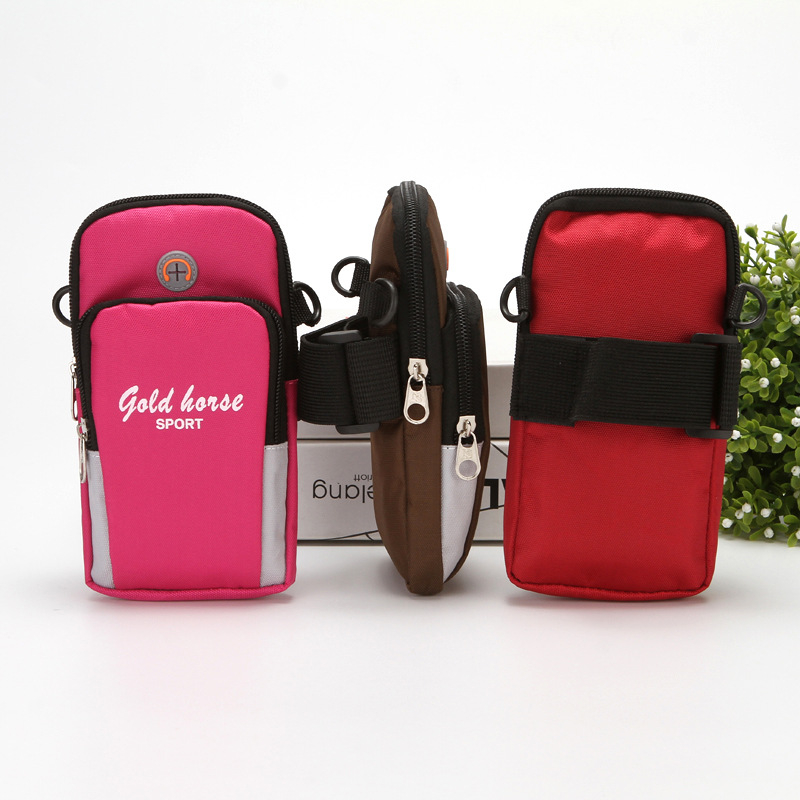 Geantă de telefon pentru braț, curea diagonală, material Oxford, brand YITONG, cu logo tipărit, destinată adulților, pentru alergare, ciclism și drumeții.