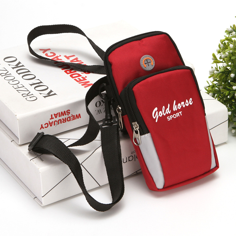 Geantă de telefon pentru braț, curea diagonală, material Oxford, brand YITONG, cu logo tipărit, destinată adulților, pentru alergare, ciclism și drumeții.