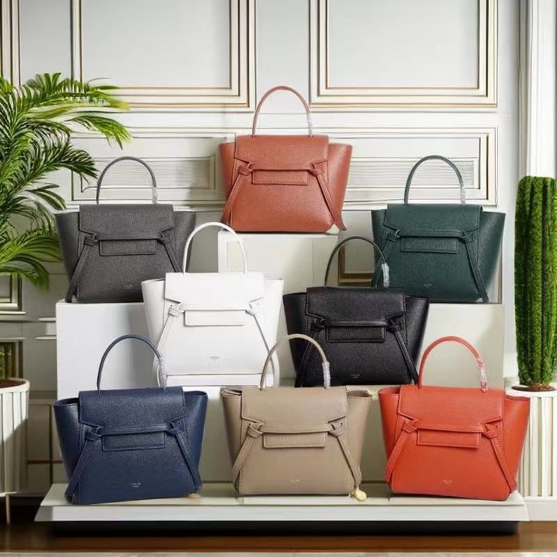 PVC bucket torba s krilnim dizajnom, srednje veličine, crossbody remen, gradski stil