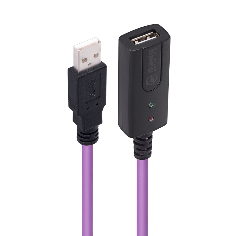 Industrijski USB2.0 kabel za kameru, Shin Tian You, duljina 1-10 m, proces proizvodnje: injekcijsko oblikovanje, kontakti zlatno obloženi bakar, PVC kabel
