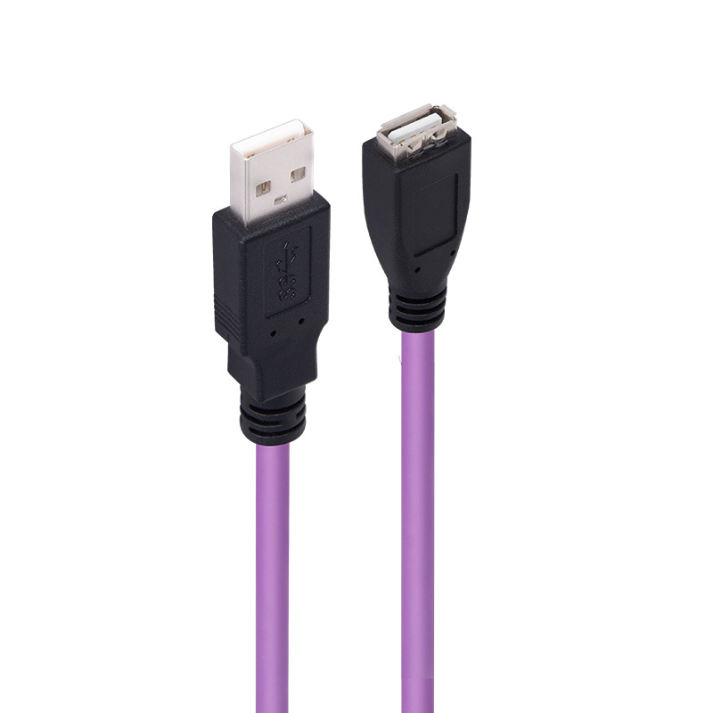 Industrijski USB2.0 kabel za kameru, Shin Tian You, duljina 1-10 m, proces proizvodnje: injekcijsko oblikovanje, kontakti zlatno obloženi bakar, PVC kabel