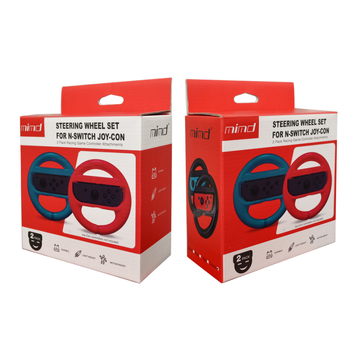Joy-Con volan za Nintendo Switch – okruglo, senzor pokreta, ABS materijal, Straight-In sučelje, paket od 2 kom.