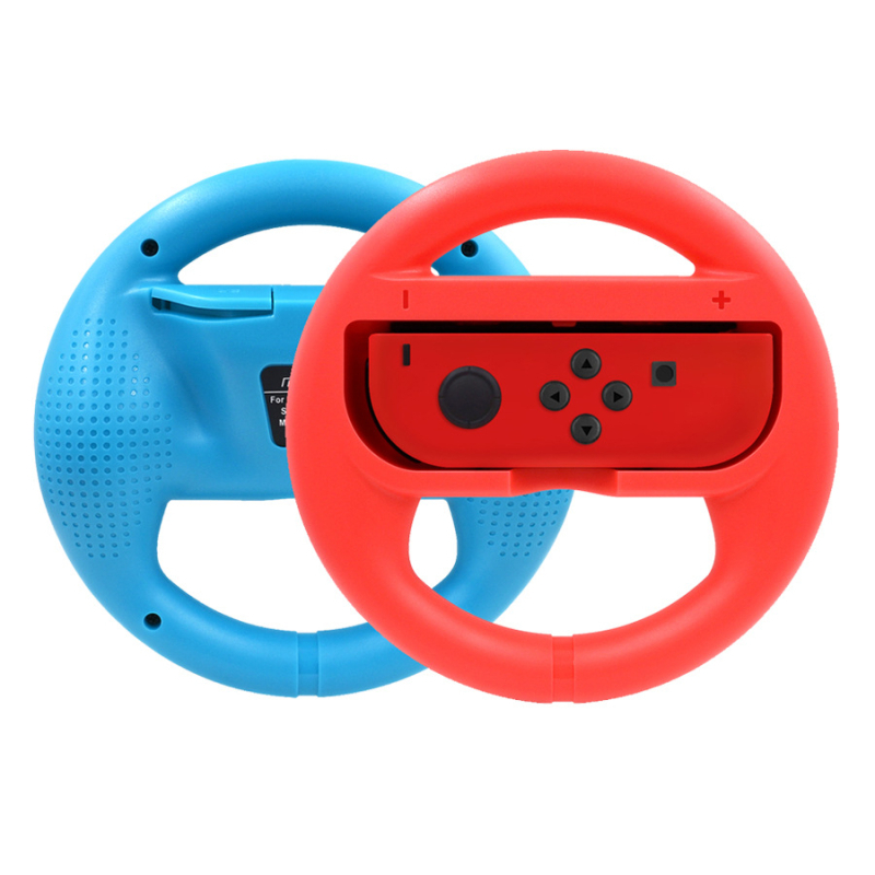 Joy-Con volan za Nintendo Switch – okruglo, senzor pokreta, ABS materijal, Straight-In sučelje, paket od 2 kom.