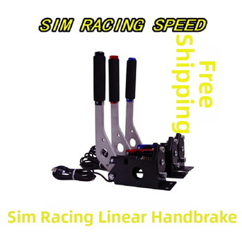 Drift závodný volant a sedadlový držiak s lineárnym ručným brzdom pre Logitech G27/G29/T300/FANATEC – model 3501, kompatibilný s G27/G29/T300/FANATEC, prispôsobenie: áno, spracovanie 1–3 dní, skupinová montáž