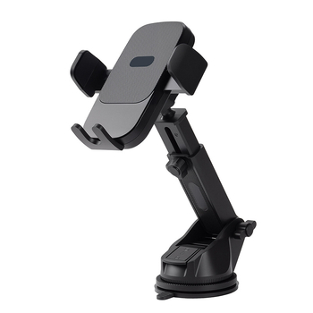 Auto držač za telefon, podesiv po visini, sklopiv, s velikom vakuumskom čašom, 360° rotacija, universalni držač ploče.