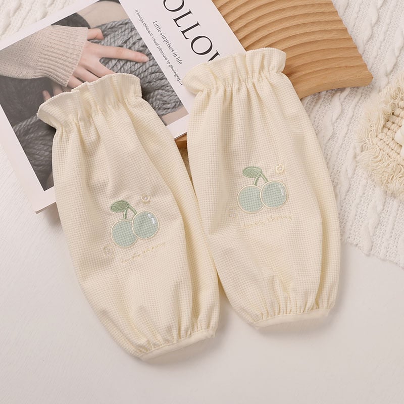 Γυναικείες μανίκια γραφείου - μοτίβο κερασιού, πολυεστέρας, μινιμαλιστικό στυλ, αντιβρωμιά, μάρκα Konoha fei