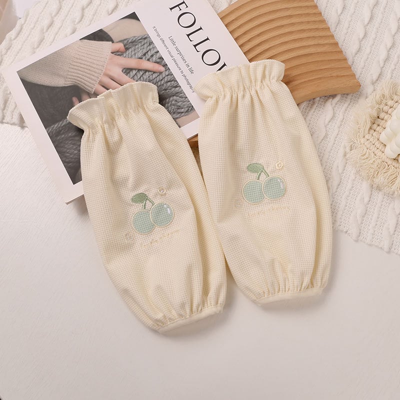 Γυναικείες μανίκια γραφείου - μοτίβο κερασιού, πολυεστέρας, μινιμαλιστικό στυλ, αντιβρωμιά, μάρκα Konoha fei