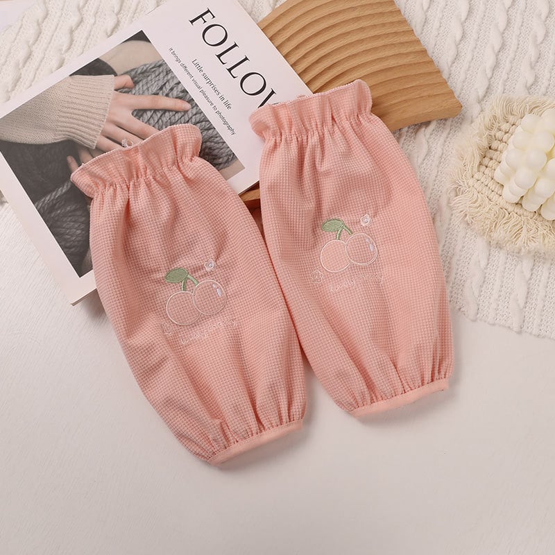 Γυναικείες μανίκια γραφείου - μοτίβο κερασιού, πολυεστέρας, μινιμαλιστικό στυλ, αντιβρωμιά, μάρκα Konoha fei