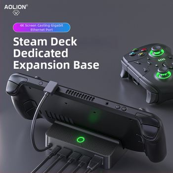 Stanica na dokovanie Steam Deck s USB-C rozhraním, nabíjacou funkciou, ABS šasi