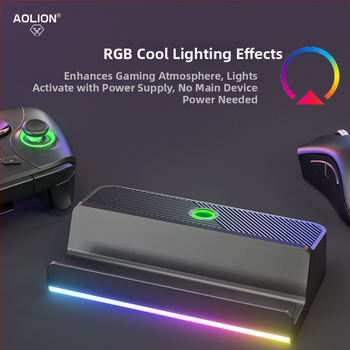 Stanica na dokovanie Steam Deck s USB-C rozhraním, nabíjacou funkciou, ABS šasi