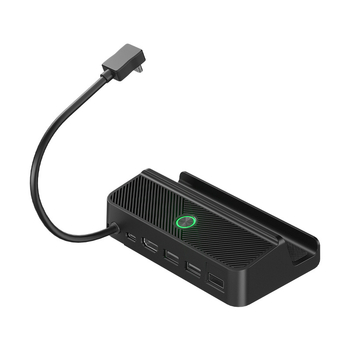 Steam Deck Σταθμός Σύνδεσης με USB-C διεπαφή, Λειτουργία Φόρτισης, ABS περίβλημα