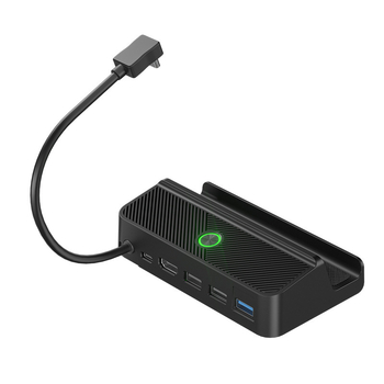 Steam Deck Σταθμός Σύνδεσης με USB-C διεπαφή, Λειτουργία Φόρτισης, ABS περίβλημα
