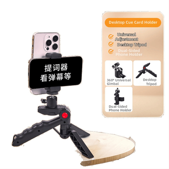 Držiak na telefón do auta s funkciou teleprompter pre stolové alebo ručné použitie - prenosný, pripravený na titulky (Plastový; Nie je možné prispôsobiť; Značka: Other; Štýl: General)