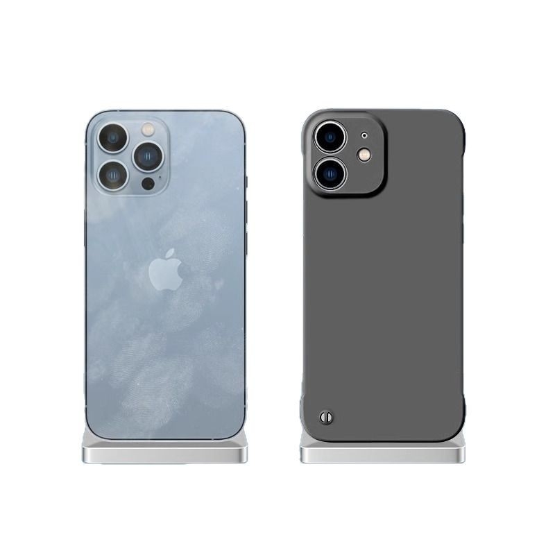 Калъф за iPhone 13–16, безрамков твърд корпус, матов PC материал, охлаждане и защита против изпускане