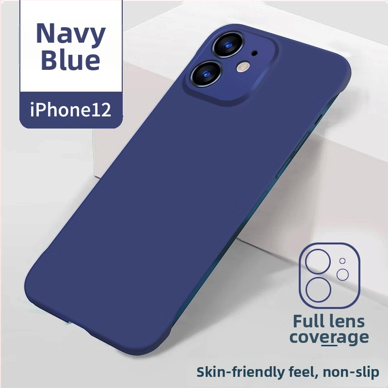 Калъф за iPhone 13–16, безрамков твърд корпус, матов PC материал, охлаждане и защита против изпускане