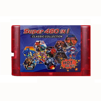 MD 16-bitni retro igrački kartica – 4GB memorije, ABS kućište, jednostavna verzija za Mega Drive